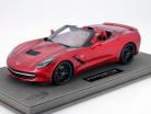 Corvette Stingray Convertible Anno 2014 Crystal Red 1:18 BBR