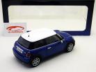 Mini Cooper Bleu / bleu métallique modèle 2006 1:18 AutoArt