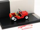 Jeep Willys CJ3B Año 1953 rojo 1:43 Premium X