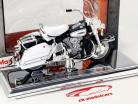 Harley Davidson FLH Electra Glide Year 1966 white 1:18 Maisto