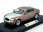 Rolls Royce Ghost Year 2009 palrose / silver 1:43 Ixo