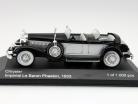 クライスラーインペリアルレバロンフェートン年1933ブラック/シルバー1:43ホワイトボックス