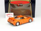 Bugatti EB 110 année 1991 orange 1:18 Bburago 