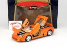 Bugatti EB 110 année 1991 orange 1:18 Bburago 