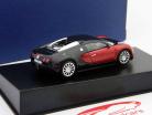 Bugatti EB 16.4 Veyron noir rouge / noir rouge 1:43 AutoArt