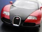 Bugatti EB 16.4 Veyron noir rouge / noir rouge 1:43 AutoArt