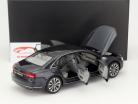 Audi A8L W12 Year 2014 moonlight blue 1:18 Kyosho