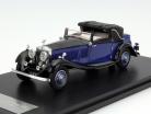 Rolls Royce Phantom II Continental DHC Gurney Nutting blå / sort RHD 1:43 Neo
