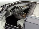 Audi A8L W12 Year 2014 moonlight blue 1:18 Kyosho