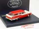 Ford Ranch Wagon 新年 1959 红 1:43 Motorhead