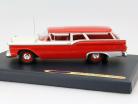 Ford Ranch Wagon 新年 1959 红 1:43 Motorhead