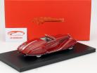 Delahaye Type 165 Ano 1939 vermelho 1:24 Diecast Car Collector's Club
