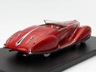 Delahaye Type 165 Ano 1939 vermelho 1:24 Diecast Car Collector's Club