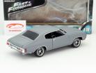Dom's Chevrolet Chevelle SS Movie Fast and Furious IV 2009 Grey 1:18 Greenlight