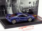 Ferrari 488 GTB Année 2015 bleu 1:43 BBR