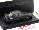 アルファロメオ155TSシルバーストーンプレーンボディバージョンマットブラック1時43 HPI