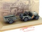 Jeep Willy's MB Militære biler mørkegrøn 1:43 Atlas
