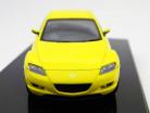 Mazda RX-8 modèle 2002 jaune / jaune AutoArt 1:43