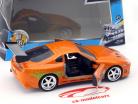 Brian's Toyota Supra от  фильм Fast and Furious 7 2015 оранжевый 1:32 Jada Toys