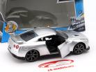 Brian's Nissan GT-R (R35) Fast and Furious prata 1:32 Jada Toys