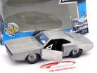 电影:速度与激情~多米尼克(Dom)驾驶的道奇Charger R / T 银色 1:32 佳大 Jada Toys