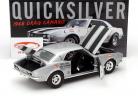 Chevrolet Camaro Drag Quicksilver año 1968 plata 1:18 GMP