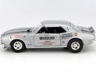 Chevrolet Camaro Drag Quicksilver año 1968 plata 1:18 GMP