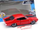 Dom's Chevrolet Chevelle SS film Fast and Furious IV 2009 rød 1:32 Jada Toys