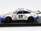 Porsche 911 Carrera RSR #69 24h LeMans 1975 Blaton, Faure, Cooper 1:43 Spark
