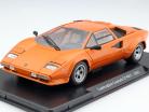 Lamborghini Countach LP 400 S år 1982 appelsin 1:24 Leo Models