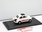 Abarth 695 SS Assetto Corsa jaar 1969 wit 1:43 Altaya