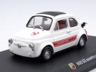 Abarth 695 SS Assetto Corsa jaar 1969 wit 1:43 Altaya