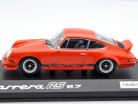 Porsche 911 Carrera RS 2.7 oranje / zwart 1:43 Minichamps