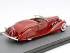 Duesenberg SJ572-2596 cabriolé SWB Bohman / Schwartz 1935 púrpura 1:43 Matrix