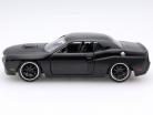 Dom's Dodge Challenger SRT8 Fast and Furious black 1:32 Jada Toys