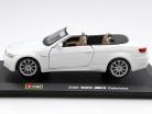 BMW M3 (E90) Cabriolet Year 2009 White 1:32 Bburago