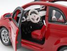 Fiat 500 C Cabriolet red 1:24 Bburago