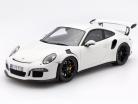 Porsche 911 (991) GT3 RS año 2015 blanco con escaparate fascinación coche deportivo 1:18 Spark