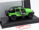 Jeep Wrangler Unlimited Mopar Edition Year 2014 green / black 1:43 Greenlight