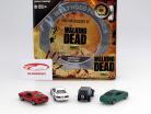 The Walking Dead TV-Series 4-Car conjunto versión 2 verde 1:64 Greenlight