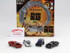 The Walking Dead 4-Car Set Version 1 1:64 Greenlight