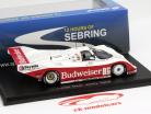 Porsche 962 #86 ganador 12h Sebring 1987 Mass, Rahal 1:43 Spark
