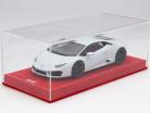 Lamborghini Huracan LP 580-2 L.A. motor Show 2015 white with showcase 1:18 MR Models