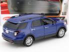 Ford Explorer XLT Year 2015 blue 1:18 MotorMax