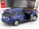 Ford Explorer XLT Year 2015 blue 1:18 MotorMax