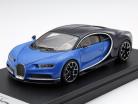 Bugatti Chiron Motor Show Genève 2016 bleu / bleu foncé 1:43 LookSmart