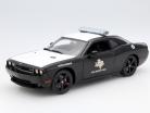 Dodge Challenger SRT8 Texas Highway Patrol 2012 noir / blanc 1:18 GMP