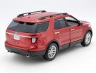 Ford Explorer XLT 年 2015 赤 1:18 MotorMax