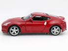 Nissan 370 Z Year 2009 red 1:24 Maisto