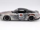 Ford Mustang GT année 2011 argent / noir Harley Davidson 1:24 Maisto